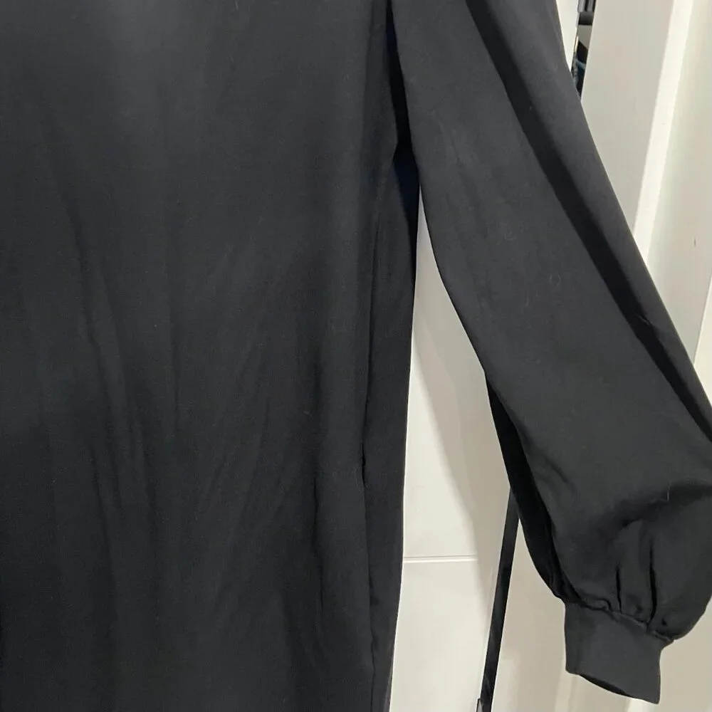 Dorothee Shumacher Long Sleeve Black Midi-Dress - Picture 5 of 11